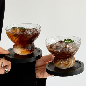 แก้วน้ำใส Oranges Coffee Shop แก้วน้ำใสสำหรับร้านกาแฟ แก้วน้ำใสสำหรับกาแฟอเมริกัน แก้วน้ำใสสำหรับกาแฟลาเต้ แก้วน้ำใสสำหรับเครื่องดื่มเย็น