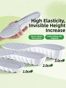 ZUYINBULUO | Invisible Height Increase Cushioning Insoles 1.5cm