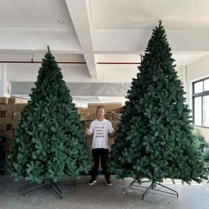 ซื้อ 1 ชิ้นแถม109 ชิ้น ต้นคริสต์มาส สีเขียว ขนาด 120/150/180/210 cm ต้นไม้ปลอมถอดเก็บได้ กันน้ำ ทนทาน ต้นไม้ประกอบ ต้นไม้ ตกแต่งบ้าน PVC ต้นไม้เทศกาลคริสต์มาส christmas tree decoration ตกแต่งต้นคริสต์มาส