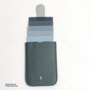 Dax Laminated Pull-out Card Holder Ultra-Thin Gradient Bank Card Holder Simple and Portable Wallet Small Portable Business Card Holder