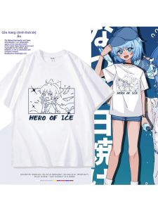 DIEYIN | Áo Thun Cotton T Tay Ngắn Cosplay Anime Kirisame Cirno