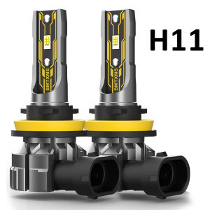 BMTxms 2Pcs H8 H10 HB4 H27 881 HB3 LED Car Fog Lights For Hyundai Toyota Ford Honda Nissan Seat H11 9145 9006 880 9005 DRL Lamp