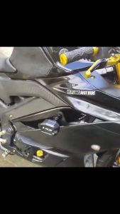 Reygeaktour For Yamaha Yzf R3 R25 V2 Crash Bars Moto Frame Slider Protector Guard Falling Bumper Motorcycle Accessories 2Pcs