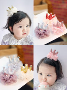 มงกุฎวันเกิดเด็กเครื่องประดับผมเจ้าหญิงนางฟ้าราชินีมงกุฎกิ๊บ เด็กทารก เด็กผู้หญิง น่ารัก ที่คาดผม < Ne1> แฟชั่นเด็ก
