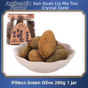 YONGS GOURMET | Sweet and Sour Seedless Green Olive Snacks