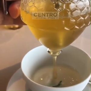 Honey Dispenser Botol Madu Sirup Estetik Serbaguna 200ml | Wadah Tempat Botol Penyimpanan Madu Awet Tahan Lama Penuangan Praktis | HILIFE-H1742