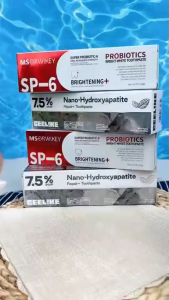 SP-6 Probiotic Toothpaste 120g Deep Clean Remove Yellow Stains Fresh Breath Mint Oral Care SG