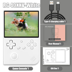 ANBERNIC RG 40XXV 64 Bit Linux Retro Handheld Game Console 4.0 IPS Screen Supports 5G WiFi Bluetooth HD-Support Output RG40XXV