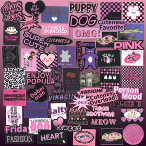 เคสโทรศัพท์มือถือแบบย้อนยุคสไตล์อเมริกัน INS รูปหัวใจสีชมพูลายตัวอักษรสำหรับโน้ตบุ๊กและ iPad