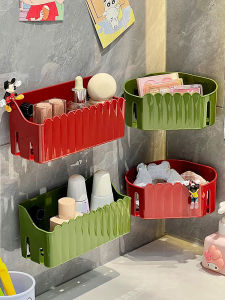 ตู้เก็บของติดกระจกสไตล์ย้อนยุค จัดระเบียบในห้องน้ำแบบไม่ต้องเจาะ ตู้เก็บของแบบพับได้ขนาดใหญ่สำหรับชั้นวางของในห้องน้ำ