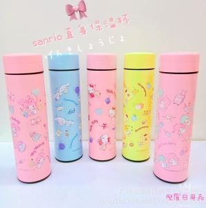[Local Seller] 480ml Sanrio Characters Thermal Flask Bottle Tumbler Thermos 304 Stainless Steel BPA Free Vacuum Insulated Travel