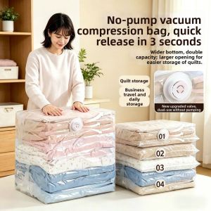 Vacuum Seal Storage Bags Clothes Bedding Travel