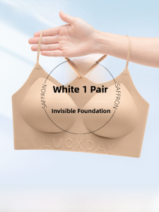 PIER N°5 | Invisible Breathable Summer Thin-Strap Off-Shoulder Small-Bust Push-Up Bra