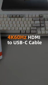 CABLETIME HDMI to USB C Converter 4K60Hz w/ Power