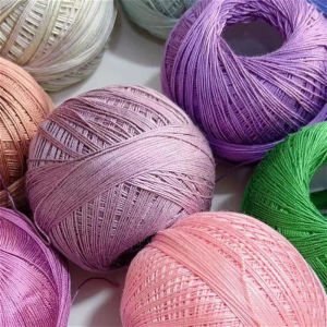 1PC Premium Mercerized Silk Lace Yarn Bundle-Soft Durable Vibrant Colors for DIY Knit & Crochet  Soft and Suitable for Summer