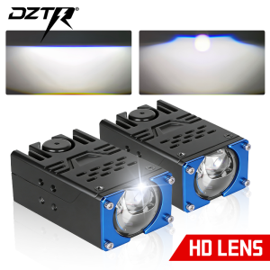 DZTR car grille LED light with fan high-power solenoid valve car headlight 300W motorcycle spotlight car fog off-road 80000lm