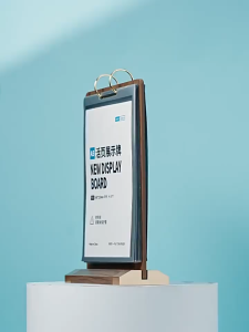 Restaurant Menu Stand Wooden A5 Size Wooden Sign Desktop