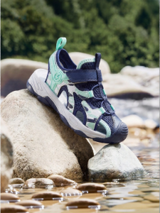 361° | Summer Childrens Sandals Closed-Toe for Beach and Stream Activities