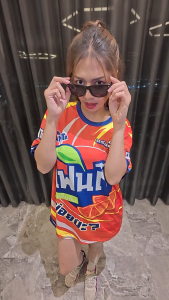 SC Sports เสื้อพิมพ์ลาย น้ำหวานหลากรส หลากสี งานจริงสวย คมชัด หนา 145g นุ่ม ลื่นสวมใส่สบาย