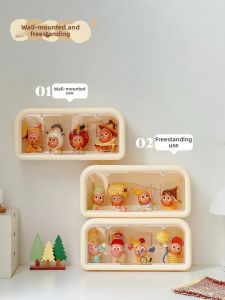 BOZHI | Hộp Hiển Thị Mica Trong Suốt Chống Bụi Treo Tường