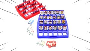 Guess Who Is It Board Game for Kids and Children Classic BoardGame Funny Family Guessing Games Toy Gift 猜人物益智逻辑推理桌游