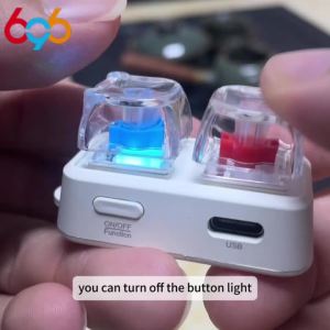 New Keypad Dual Button E-book Page Turner For Tablet Mobile Phone Blue Tooth Remote Control Swipe Short Videos For Android/IOS