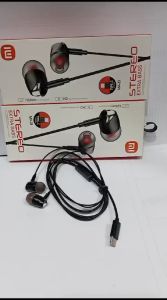 Headset Xiaomi Konektor Type C MA-33 Handsfree Earphone Stereo Extra Bass MA33