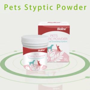 เล็บเล็อย ผิวสัตว์เลี้ยง แป้งตกเเต่ง Bioline Pet Styptic powder 14g