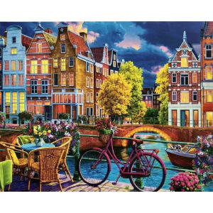 500/1000/1200/2000PCS Jigsaw Puzzle Modern City Landscape Art For Adults Great Weekend Relaxation And Family Fun