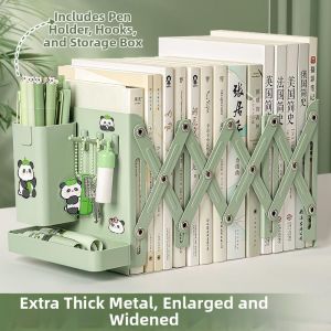 Adjustable Folding Book Organizer