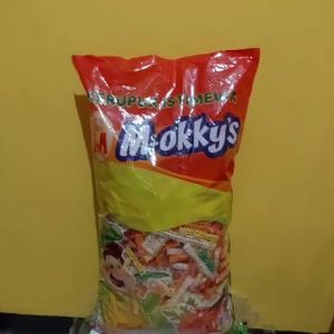 KERUPUK KEPANG WARNA-WARNI 1BALL / KERUPUK MENTAH / KERUPUK RASA BAWANG
