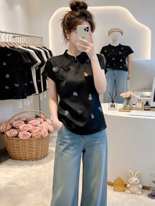 Shalldoer | Slimming Chinese Style Embroidery Shirt