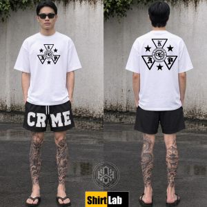 Shirtlab Alpha Kappa Rho Akp Trigram Skeptron 1973 sublimation T-shirt white short sleeve casual mens clothing