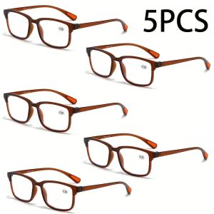5PCS Reading Glasses | Lightweight and Versatile Reading Glasses for Home and Commuting | Gifts Suitable for The Elderly