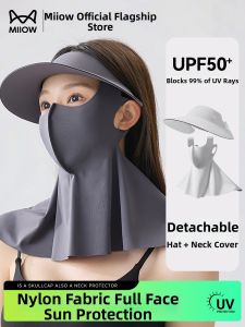 MiiOW | UV Protection Face Mask for Sun and Cool Feel