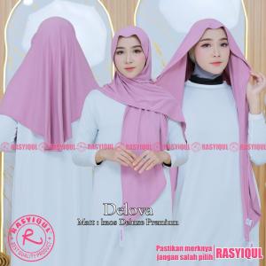 Delova rasyiqul jilbab segitiga premium