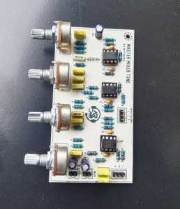 kit master mixer tone 4 potensio 2 input dan output balance