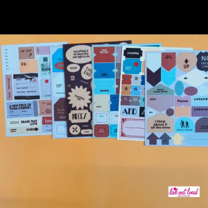 LIFE&PIECES Vintage Label Sticker Set เซ็ตสติ๊กเกอร์เลเบลสไตล์วินเทจ