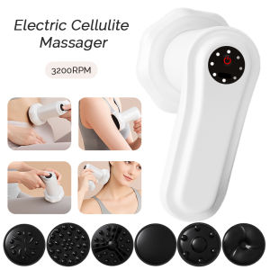 foreverlily | 6-IN-1 Electric Body Massager Muscles Relaxation Massage Roller Wireless Body Sculpting Machine Anti Cellulite Body masajeador