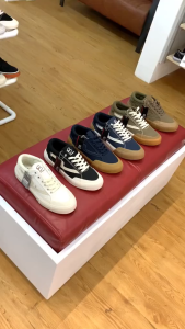 SEPATU PATROBAS CLOUD LOW NAVY GUM ( SIZE 36 - 44 ) - Sneakers Canvas Made in Indonesia