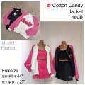 Cotton Candy Jacket เสื้อแจคเก็ตโอเวอร์ไซส์ทูโทน. 