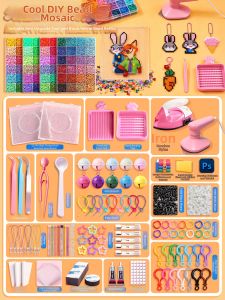 3D Fusion Handmade DIY Beads Kit 88 Pieces
