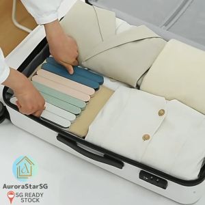 Travel size hanger Foldable Hanger Portable Travel Collapsible Hanger with Clips for Clothes Light and Hygienic Personal