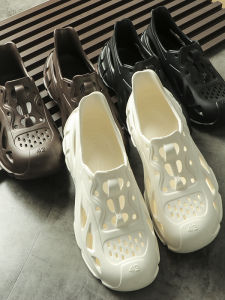 EVA Moulding Environmentally Friendly Comfortable Mens Outdoor Sports Casual Sandals Trendy Hole Hole Shoes Breathable Summer Slip-On