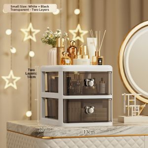 Multi-purpose Clear Plastic Drawer Organizer