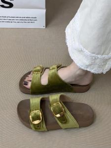 XUJIA | Retro Thick Sole Sandals Female Summer