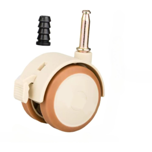 2/4/6/8 Cái Xoay Bánh Có Phanh Bánh Xe Nylon Đồ Chân Hỗ Trợ Cho Ghế Giường Cho Bé Cũi Tủ Xe Đẩy Kẹp