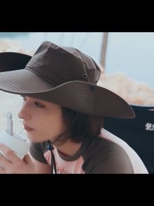 Waterproof Bucket Hat & Wide Brim Cowboy Hat: Men & Women Outdoor Beach Hat & Hiking Fisherman Hat