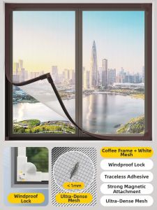TAOKOU | Magnetic Self-Adhesive Mosquito Netting Window Screen
