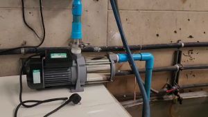 KANTO ปั๊มน้ำสแตนเลส 4 ใบพัด รุ่น KT-TURBO-S4 (เน้นส่งสูงและไกล) ขดลวดทองแดงแท้ วัตต์เต็ม กำลัง 750 วัตต์